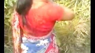 Indian Village Lady With Natural Hairy Pussy Outdoor Sex 